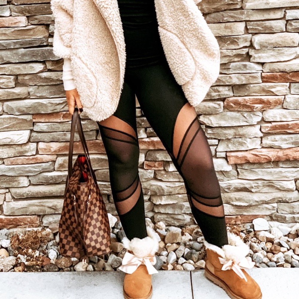 Lululemon mesh leggings